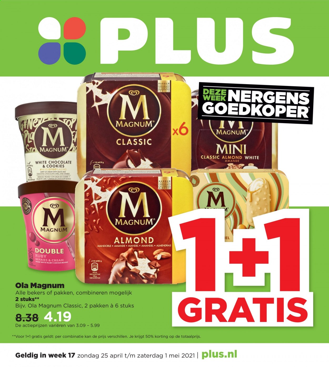 Plus-aanbieding - 25-4-2021 - 1-5-2021. Pagina 1