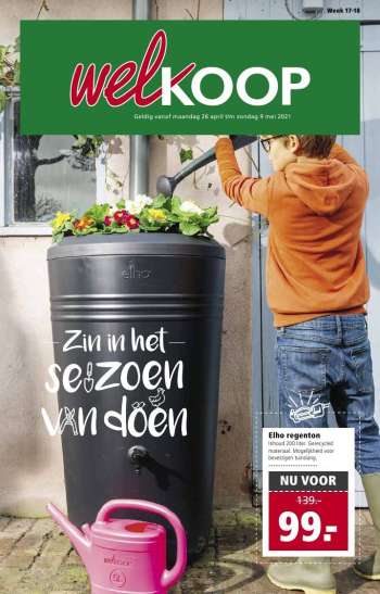 Welkoop-aanbieding - 26.4.2021 - 9.5.2021.