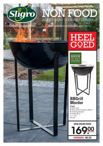 Sligro-aanbieding - 29.4.2021 - 17.5.2021.
