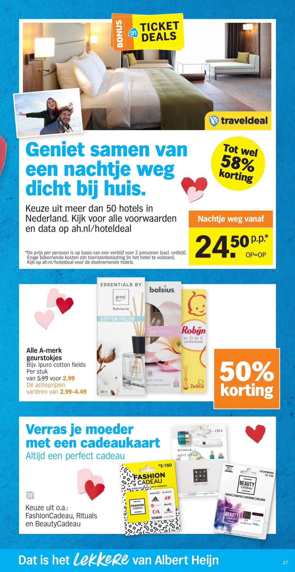 Albert Heijn-aanbieding - 3-5-2021 - 9-5-2021. Pagina 27