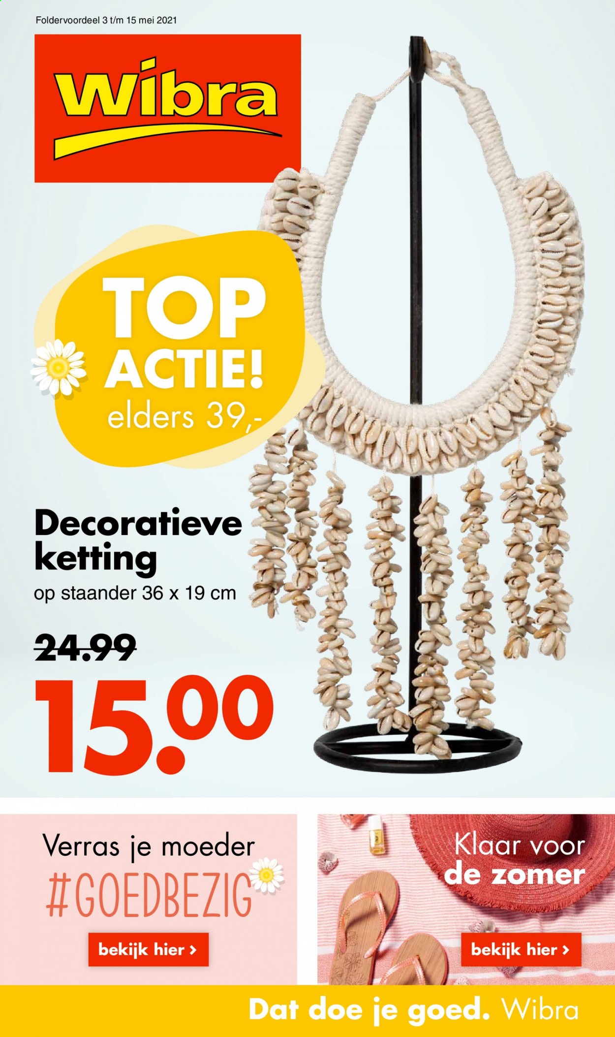 Wibra-aanbieding - 3-5-2021 - 15-5-2021. Pagina 1