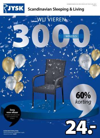 JYSK-aanbieding - 3.5.2021 - 16.5.2021.