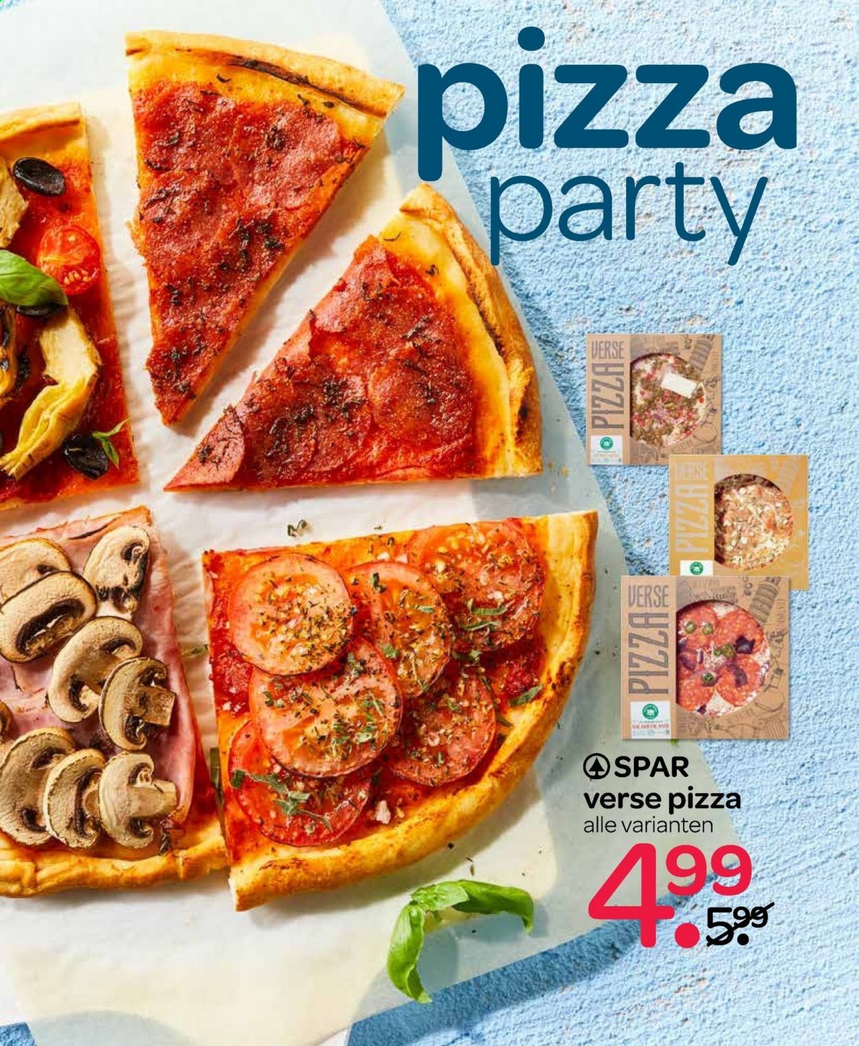 thumbnail - SPAR-aanbieding - 6-5-2021 - 19-5-2021 -  producten in de aanbieding - pizza. Pagina 4.