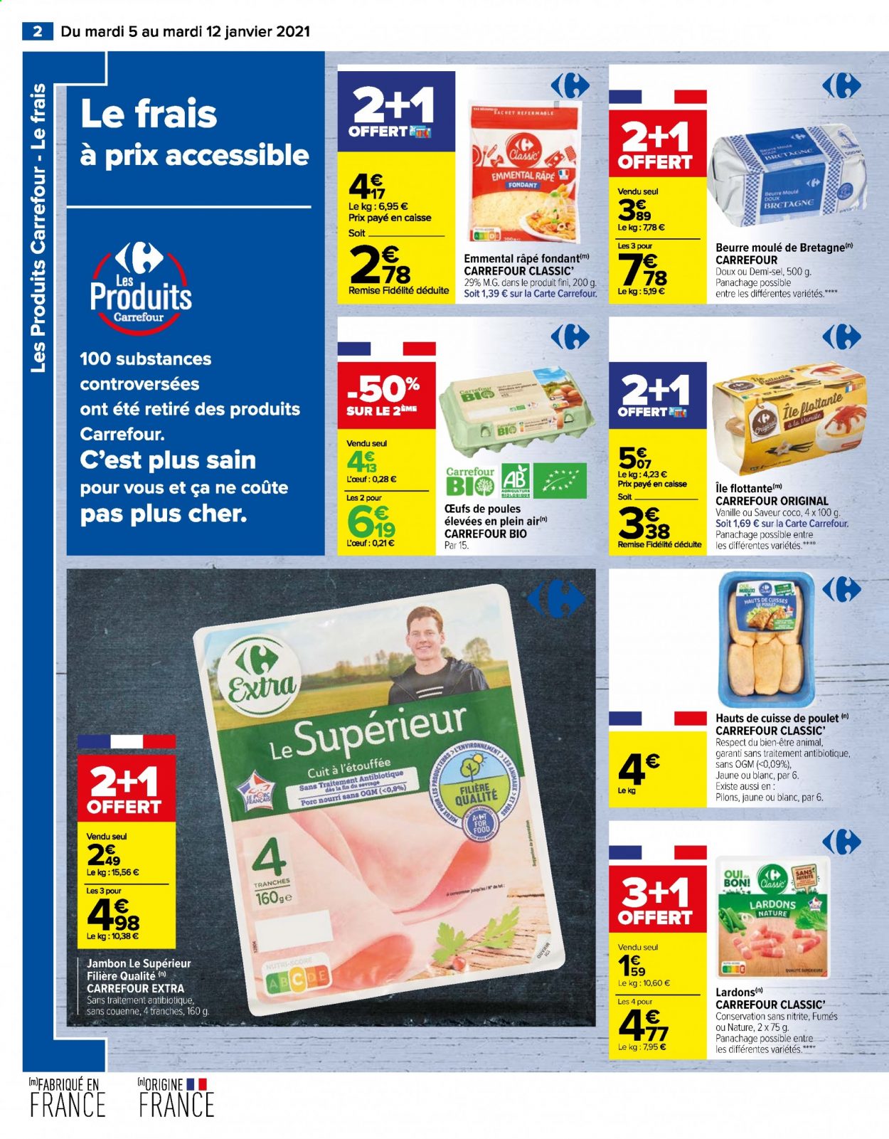 Catalogue Carrefour Hypermarchés - 05/01/2021 - 12/01/2021. Page 2