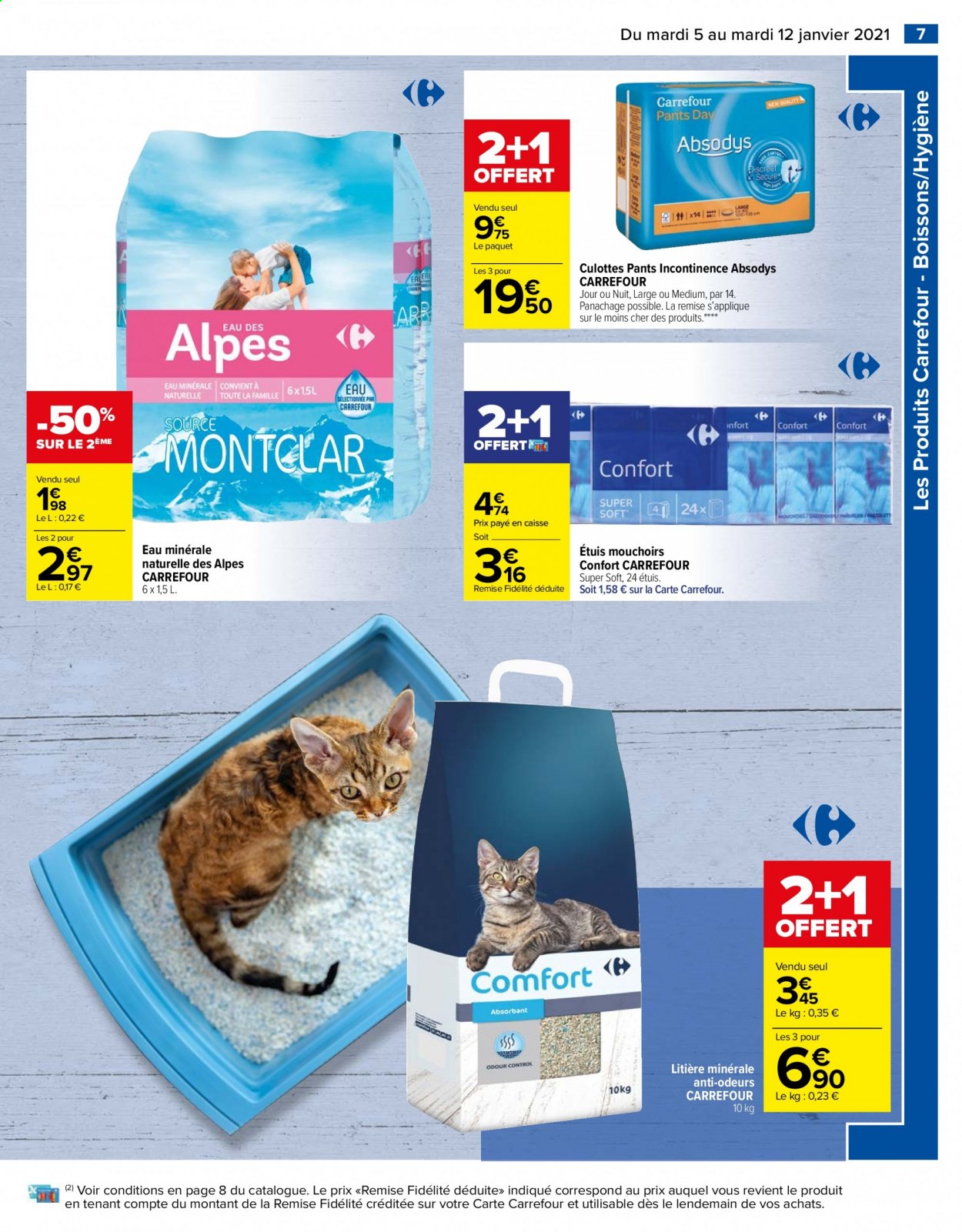 Catalogue Carrefour Hypermarchés - 05/01/2021 - 12/01/2021. Page 7