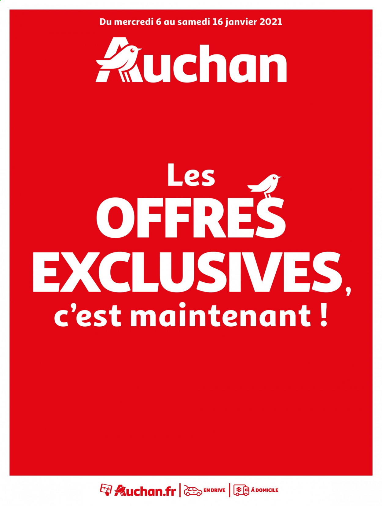thumbnail - Catalogue Auchan - 06/01/2021 - 16/01/2021.