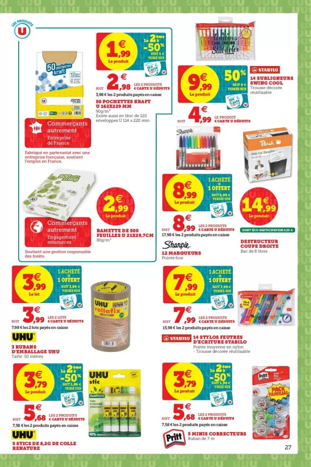 Catalogue SUPER U - 05/01/2021 - 16/01/2021. Page 27
