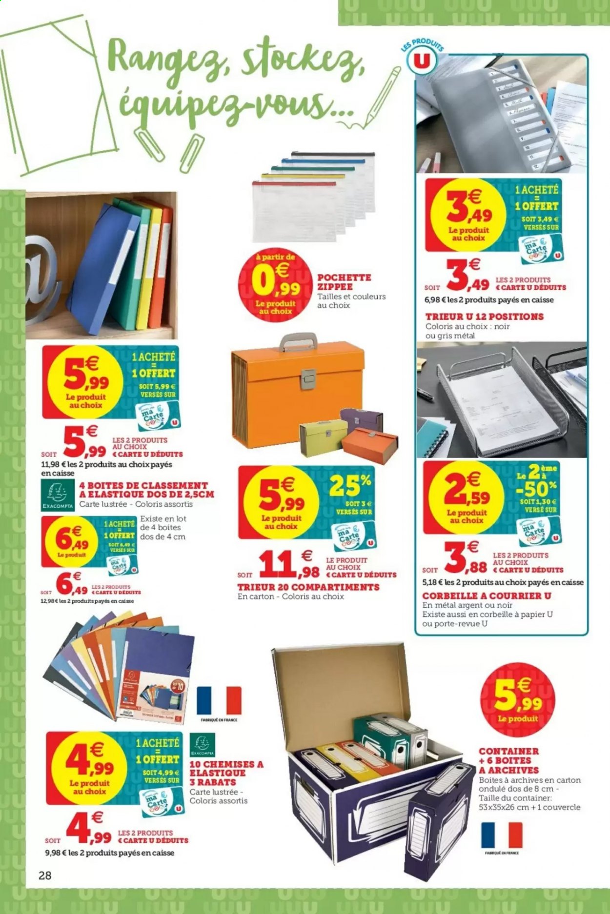 Catalogue SUPER U - 05/01/2021 - 16/01/2021. Page 28
