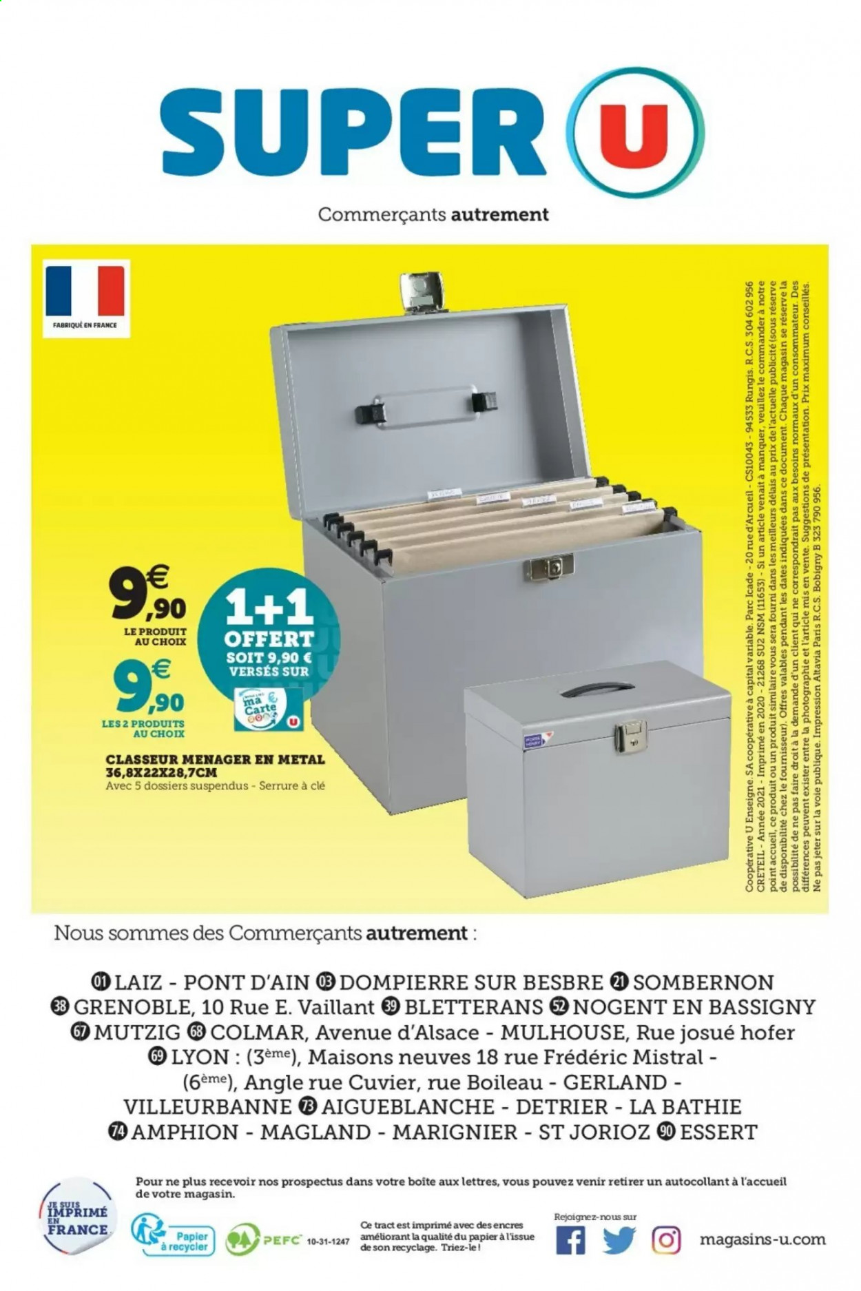 Catalogue SUPER U - 05/01/2021 - 16/01/2021. Page 32
