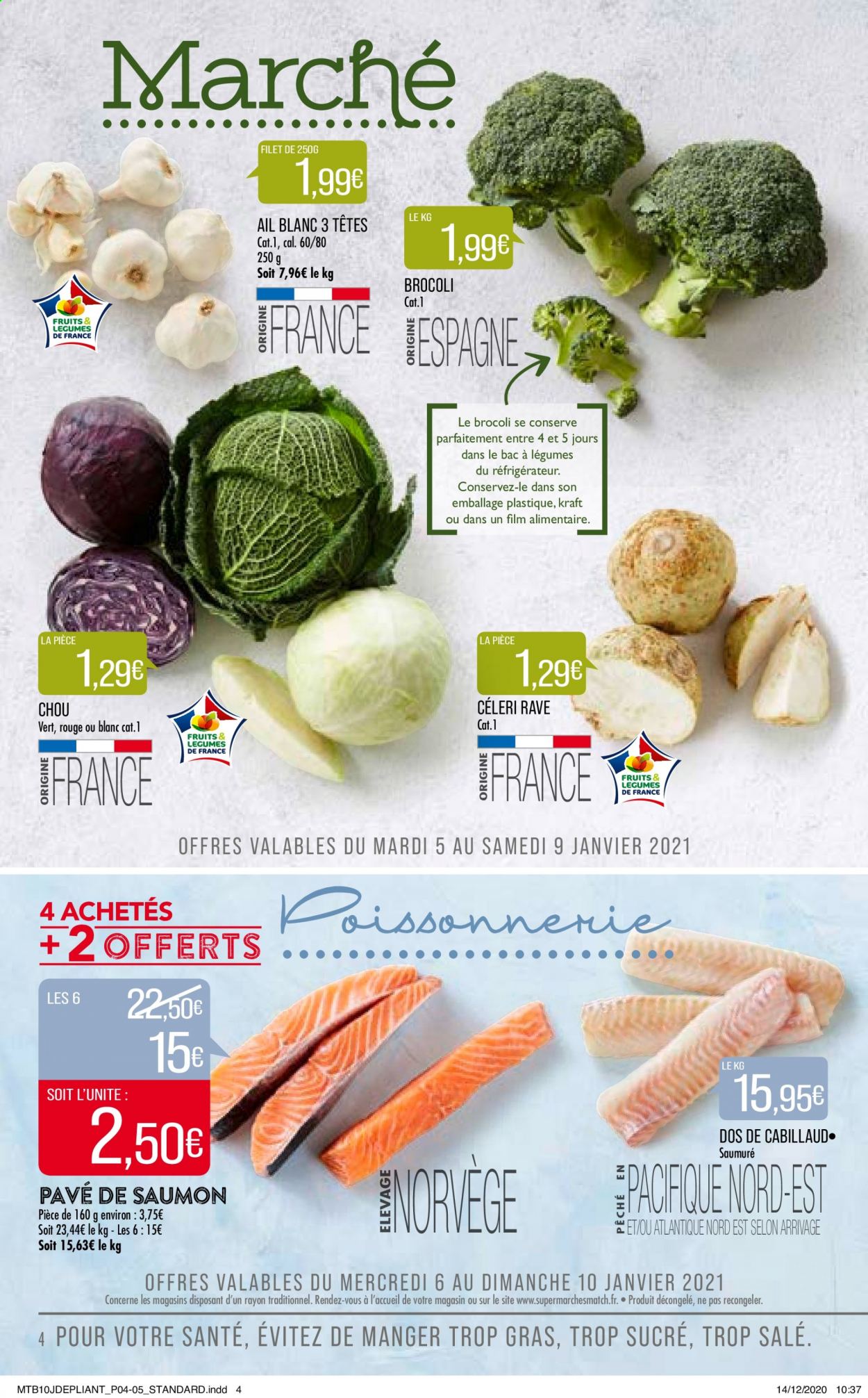 Catalogue Supermarché Match - 05/01/2021 - 10/01/2021. Page 4