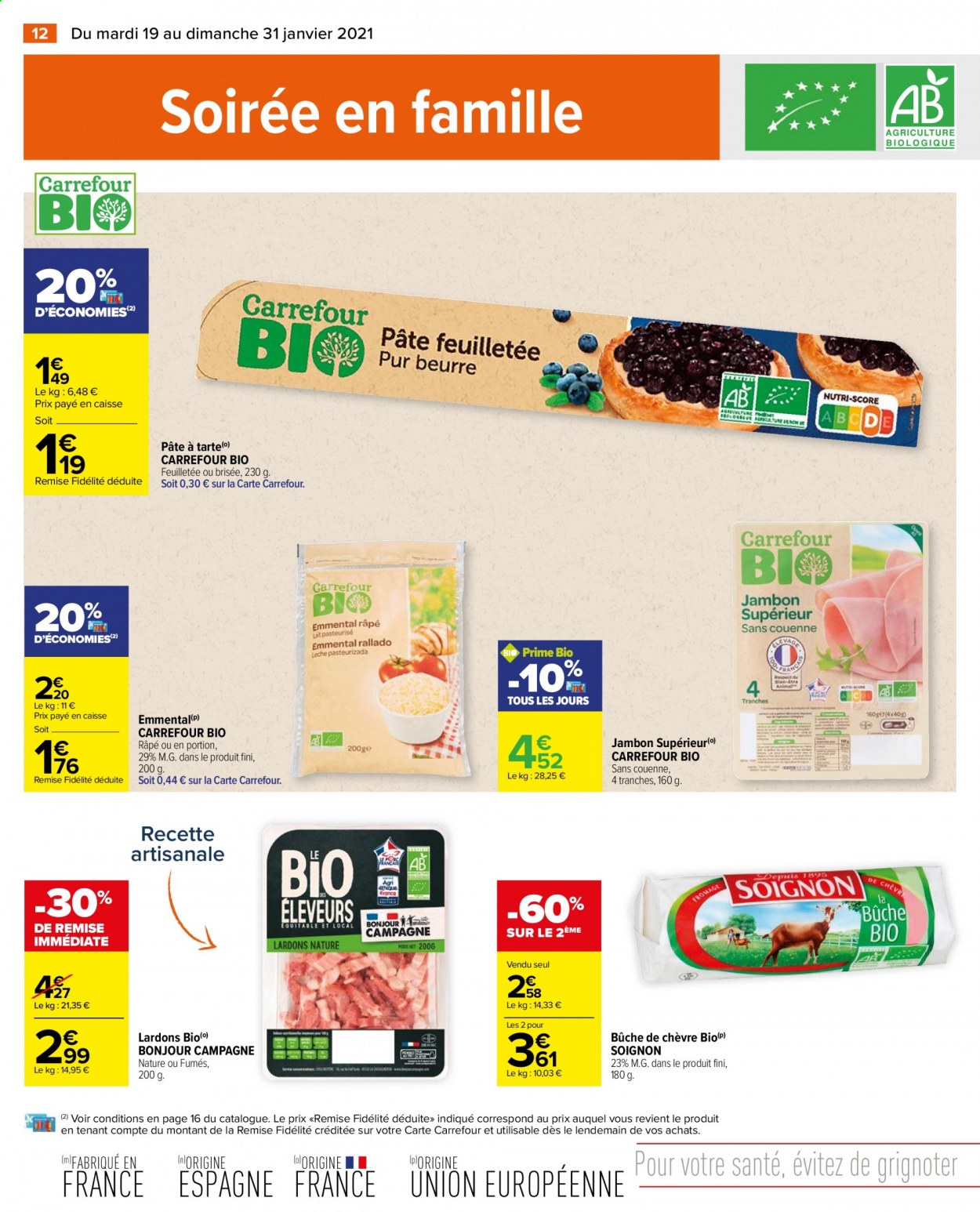 Catalogue Carrefour Hypermarchés - 19/01/2021 - 31/01/2021. Page 12