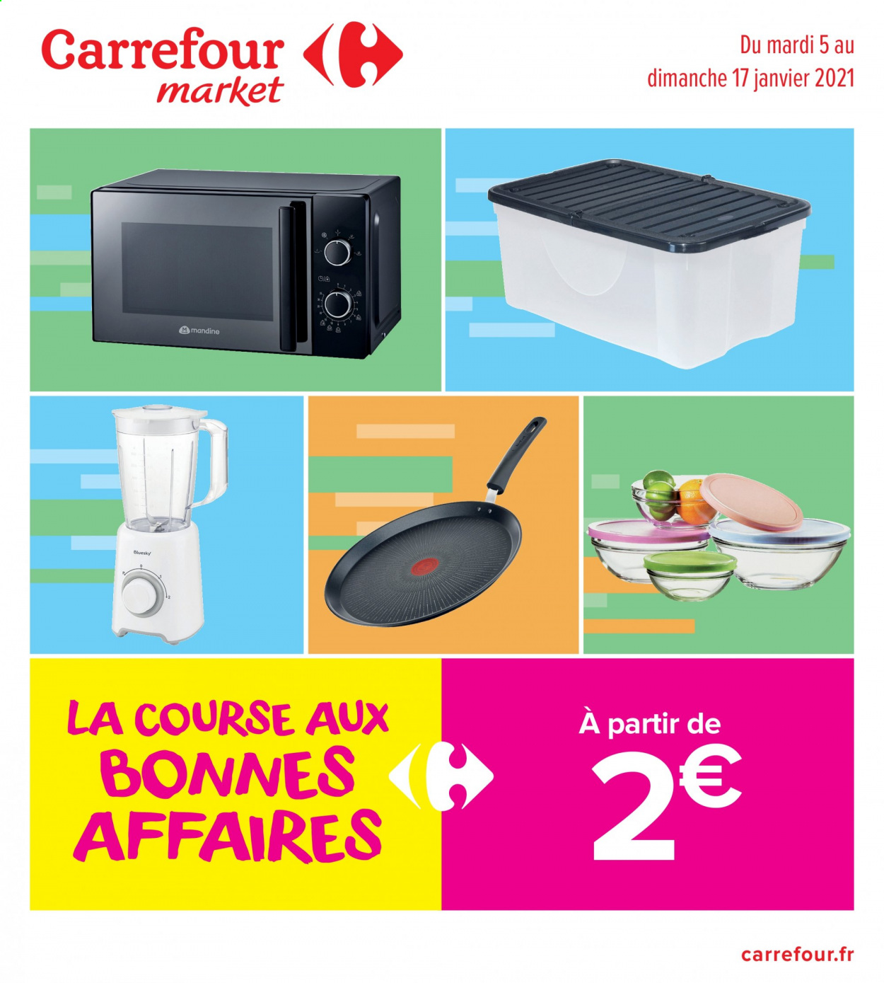 thumbnail - Catalogue Carrefour Market - 05/01/2021 - 17/01/2021 - Produits soldés - Lego. Page 1.
