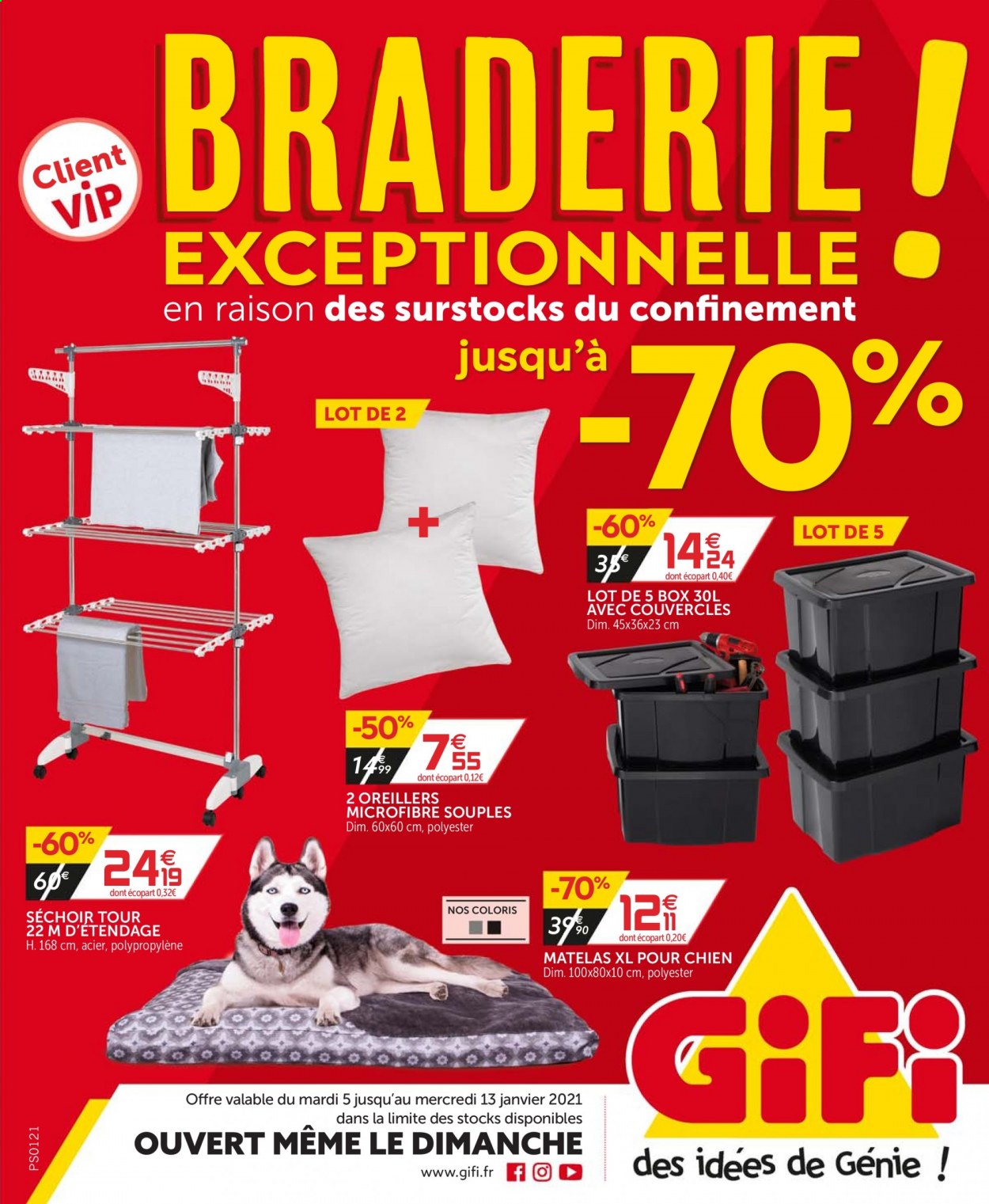 Catalogue GiFi - 05/01/2021 - 13/01/2021. Page 1