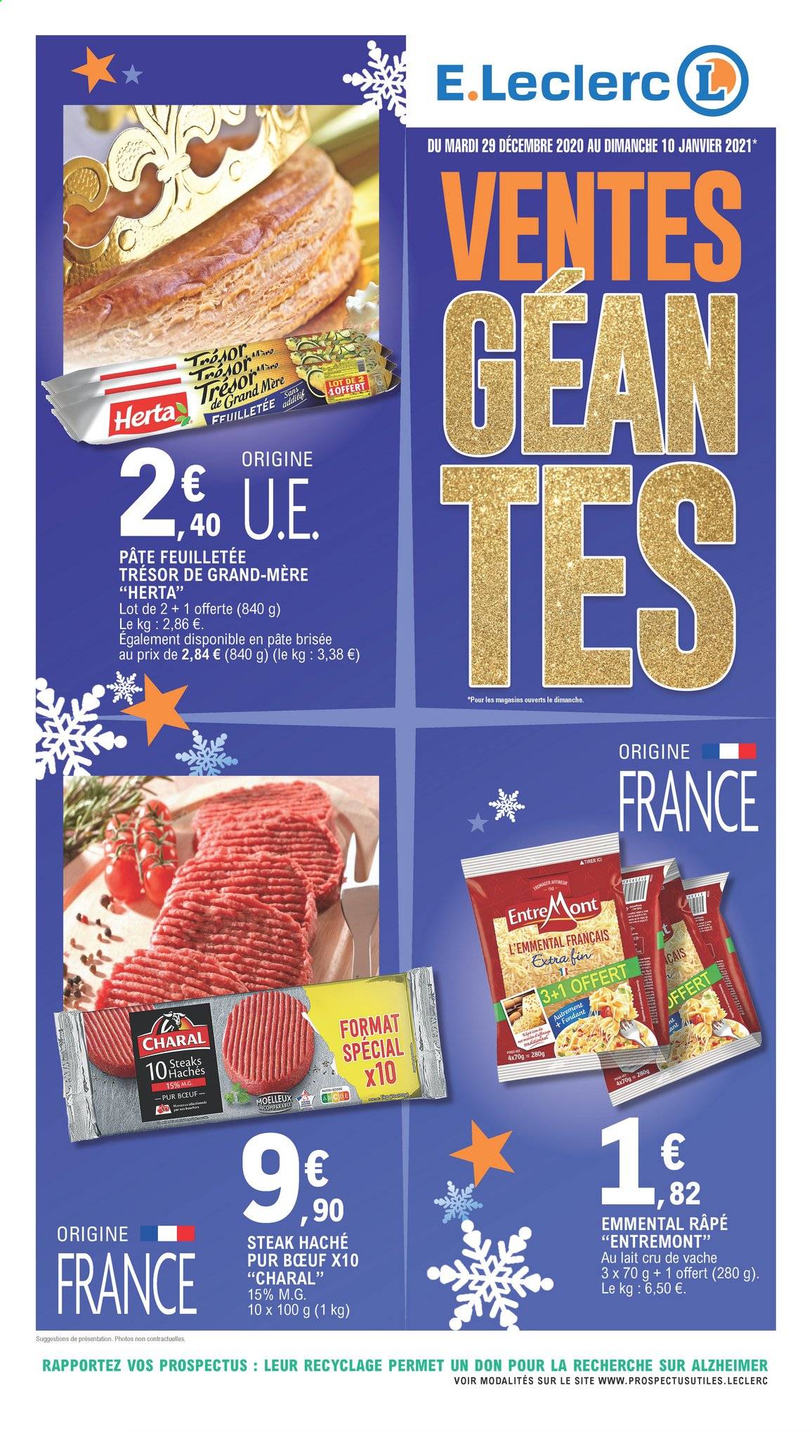 Catalogue E.Leclerc - 29/12/2020 - 10/01/2021. Page 1