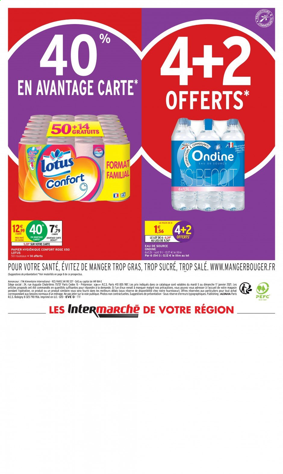 Catalogue Intermarché Super - 05/01/2021 - 17/01/2021. Page 16