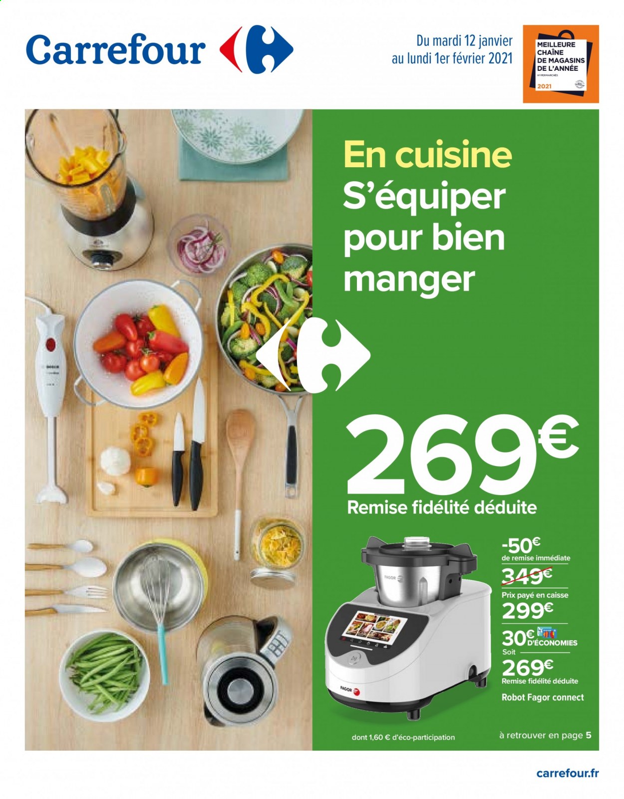 Catalogue Carrefour Hypermarchés - 12/01/2021 - 01/02/2021. Page 1