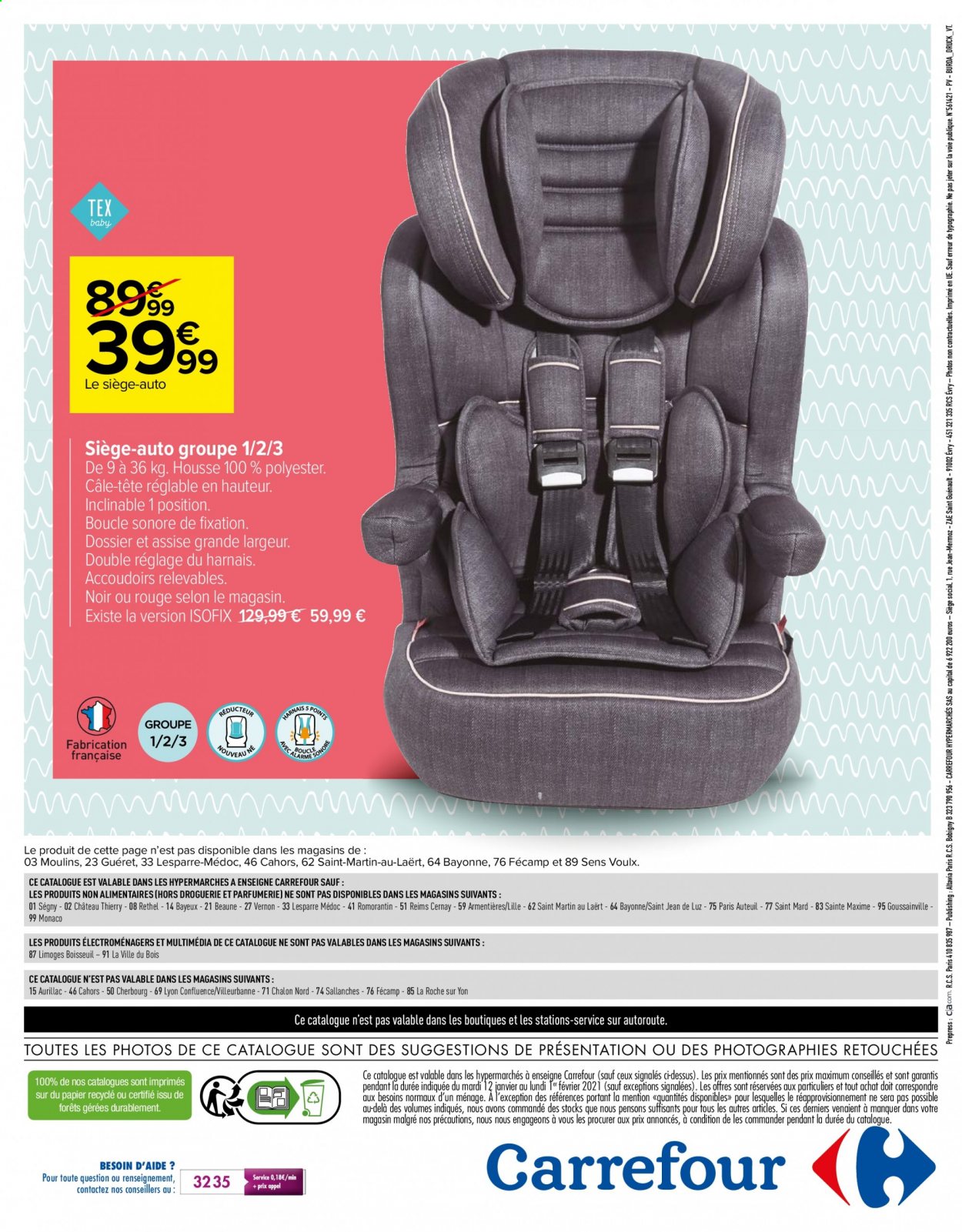 Catalogue Carrefour Hypermarchés - 12/01/2021 - 01/02/2021. Page 48