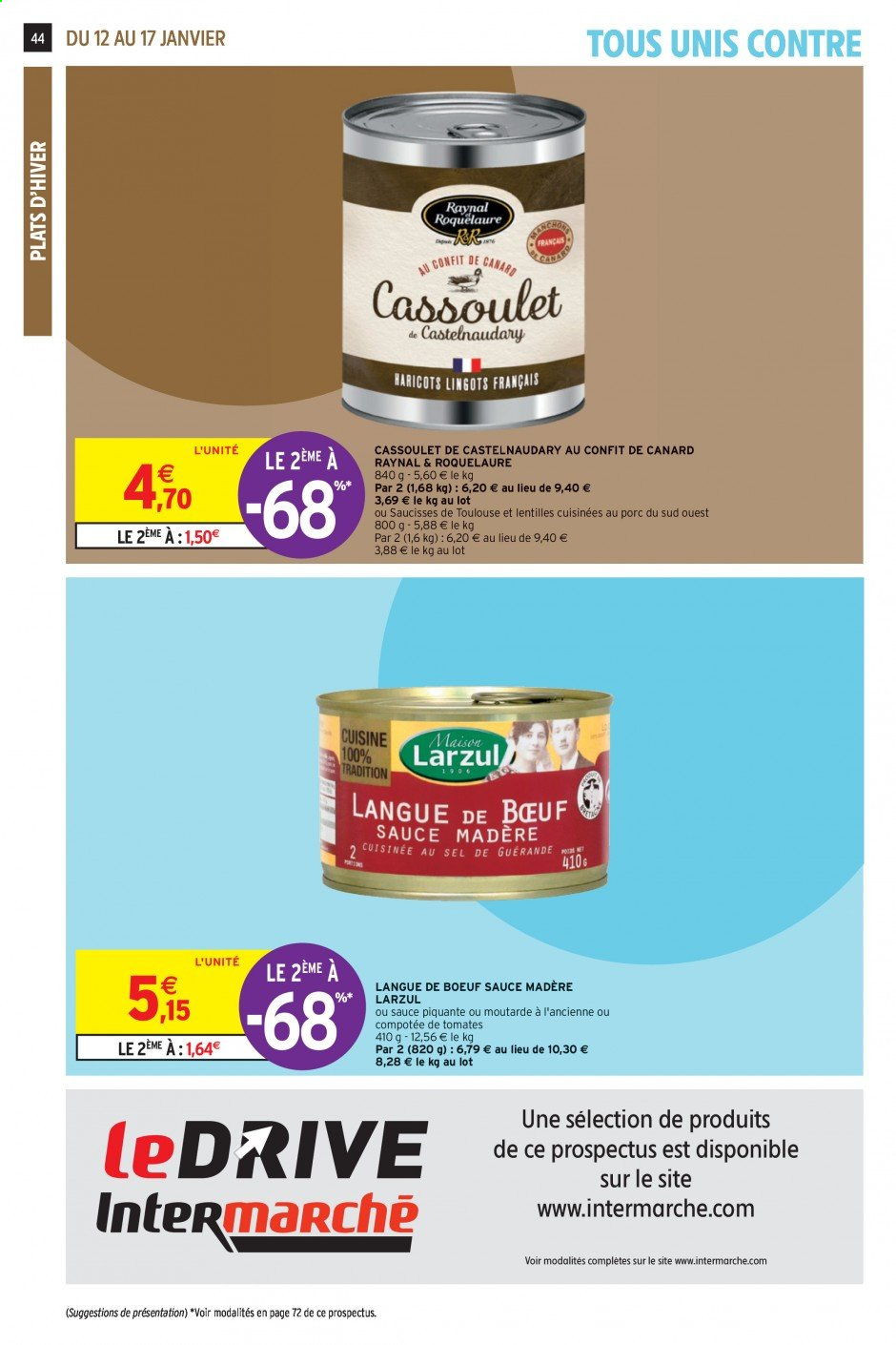 Catalogue Intermarché Hyper - 12/01/2021 - 17/01/2021. Page 44