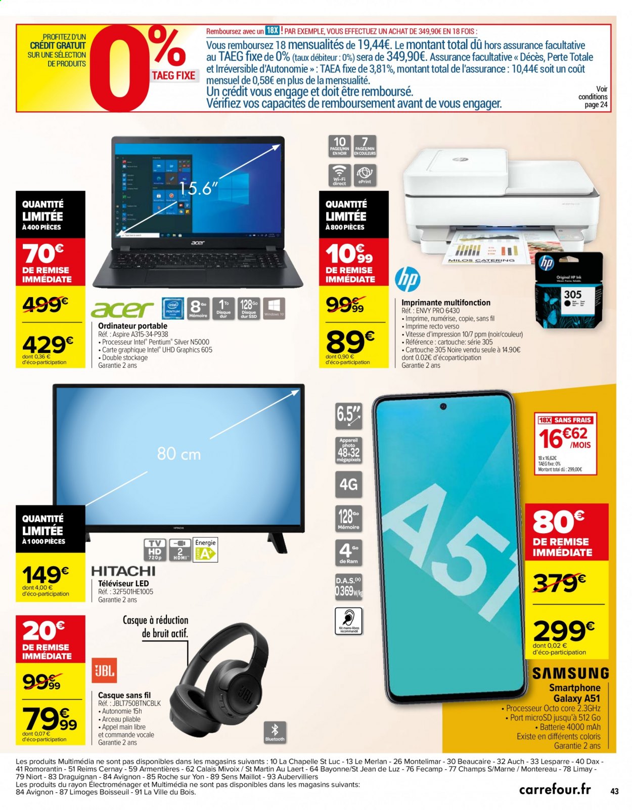 Catalogue Carrefour Hypermarchés - 12/01/2021 - 25/01/2021. Page 43