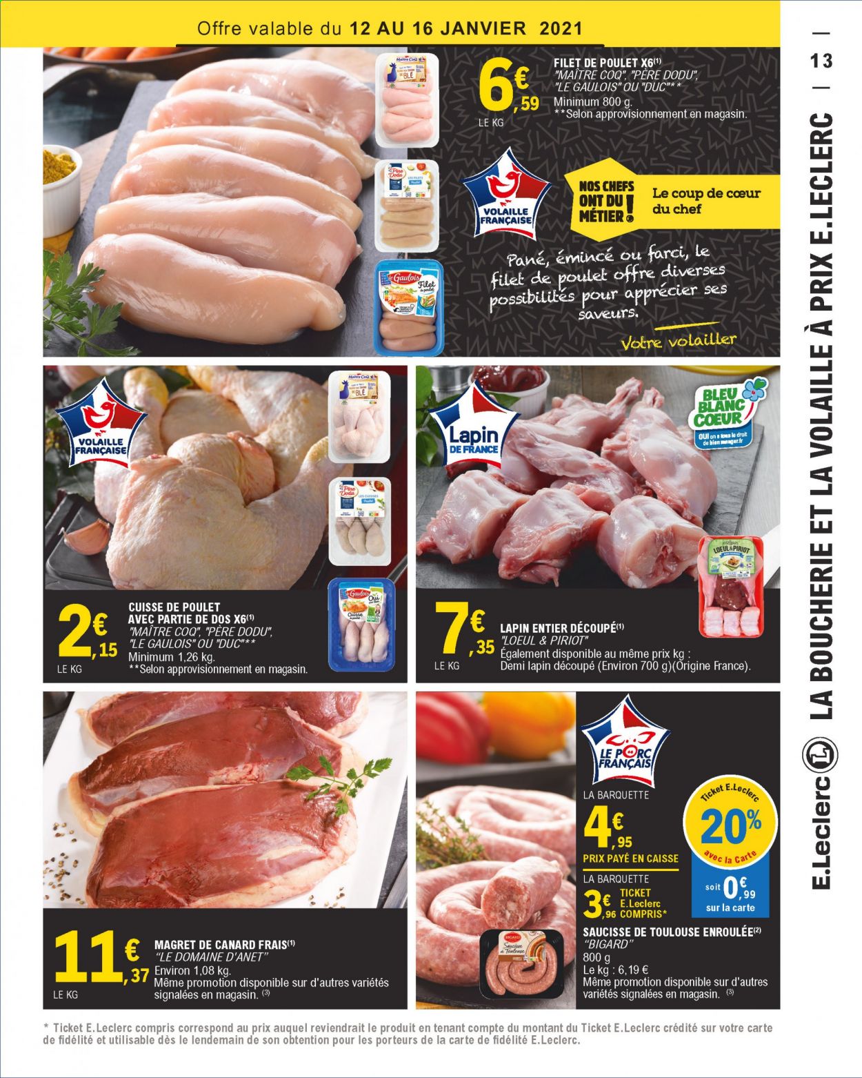 Catalogue E.Leclerc - 12/01/2021 - 23/01/2021. Page 13