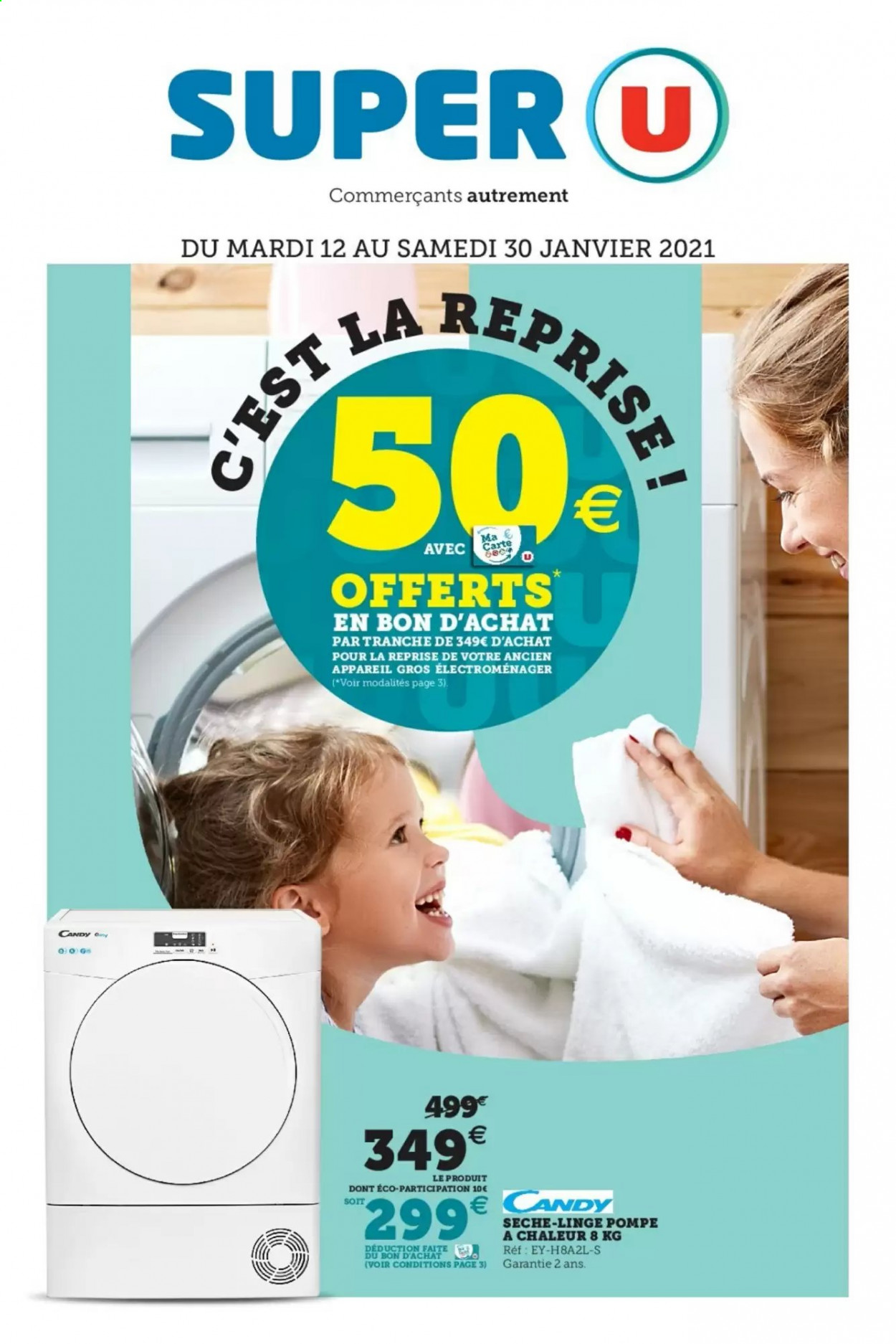 Catalogue SUPER U - 12/01/2021 - 30/01/2021. Page 1