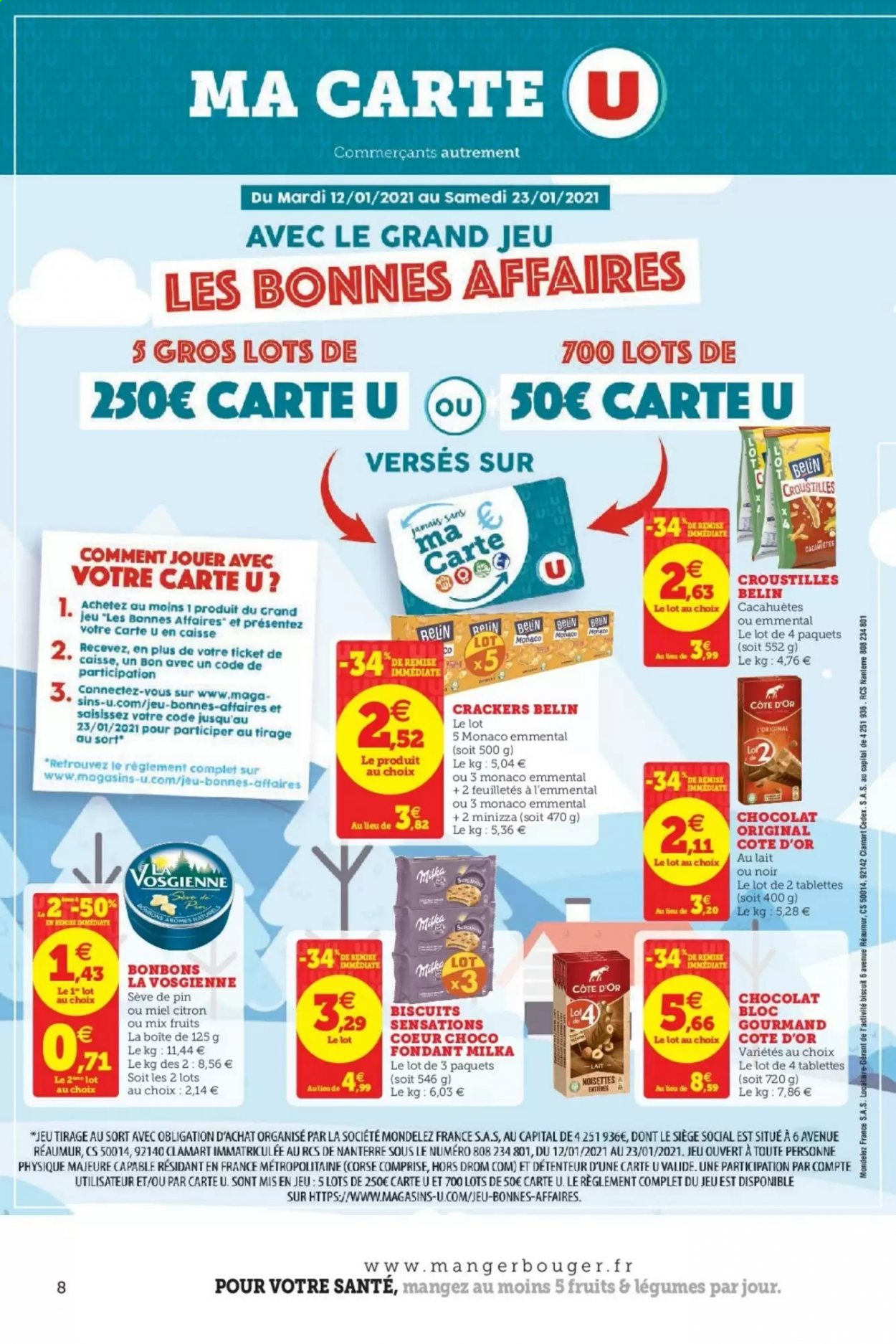 Catalogue SUPER U - 12/01/2021 - 23/01/2021. Page 8