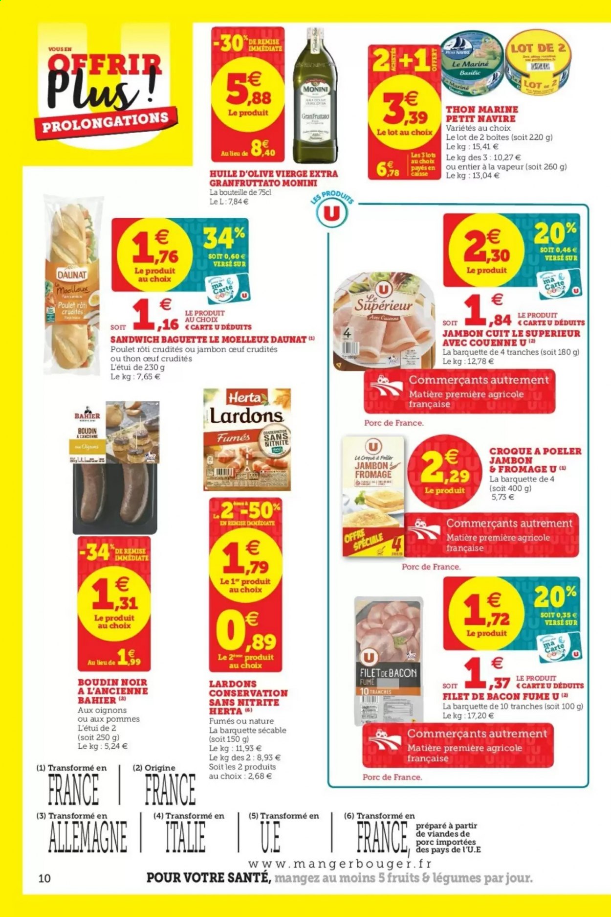 Catalogue SUPER U - 12/01/2021 - 23/01/2021. Page 10