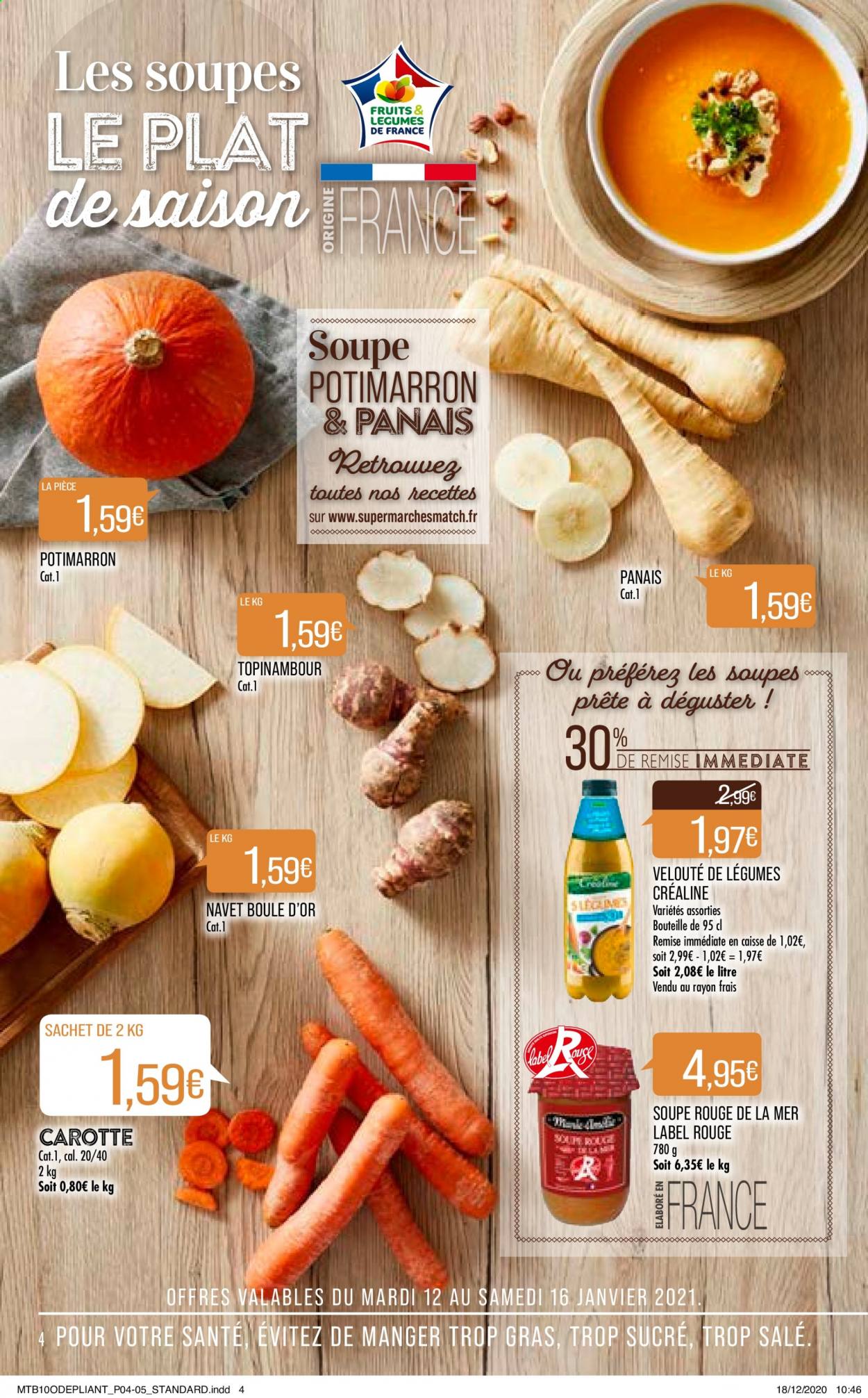 Catalogue Supermarché Match - 12/01/2021 - 24/01/2021. Page 4