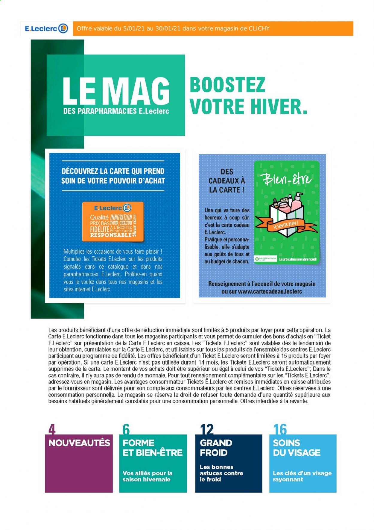Catalogue E.Leclerc - 05/01/2021 - 30/01/2021. Page 2.