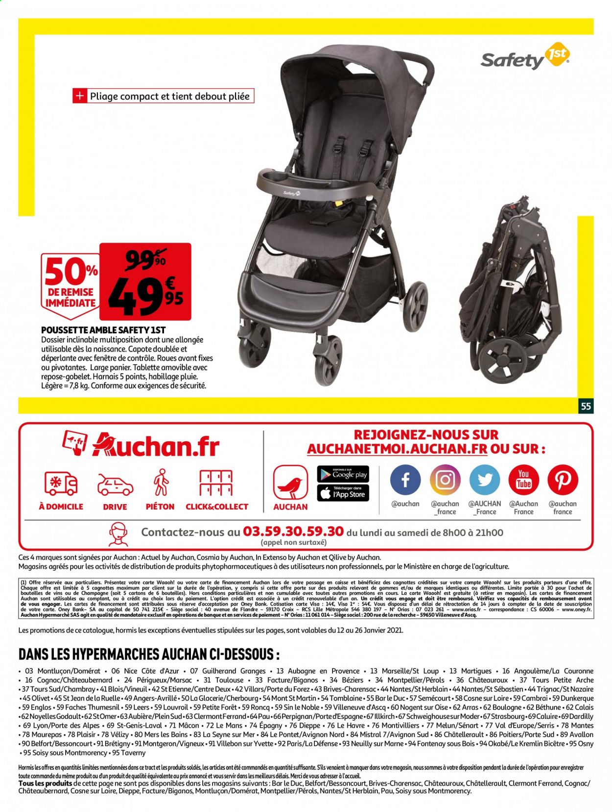 Catalogue Auchan - 12/01/2021 - 26/01/2021. Page 55