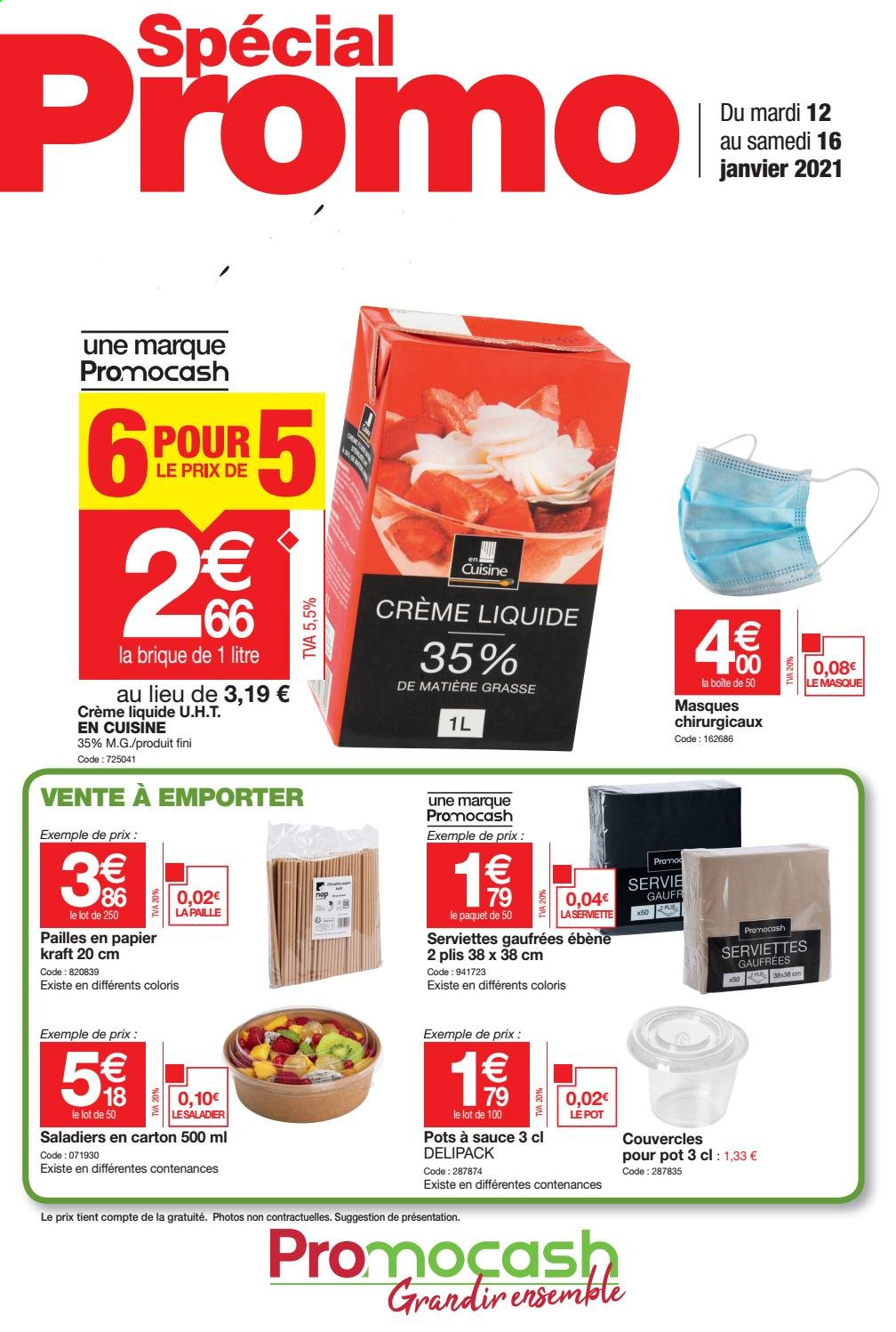 Catalogue Promocash - 12/01/2021 - 16/01/2021. Page 1