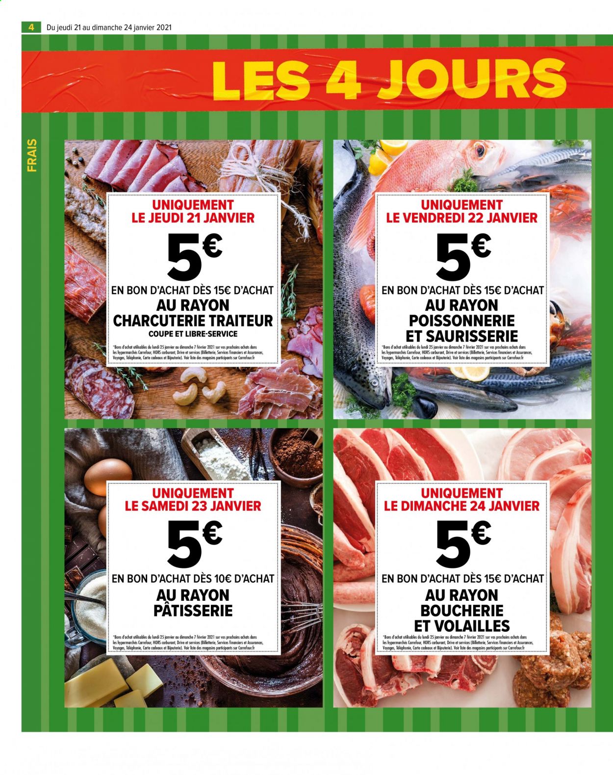 Catalogue Carrefour Hypermarchés - 21/01/2021 - 24/01/2021. Page 4