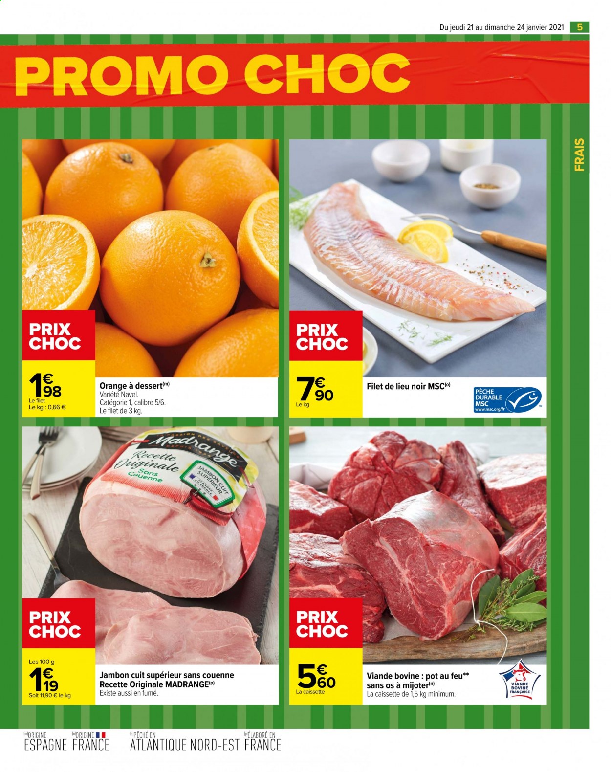 Catalogue Carrefour Hypermarchés - 21/01/2021 - 24/01/2021. Page 5