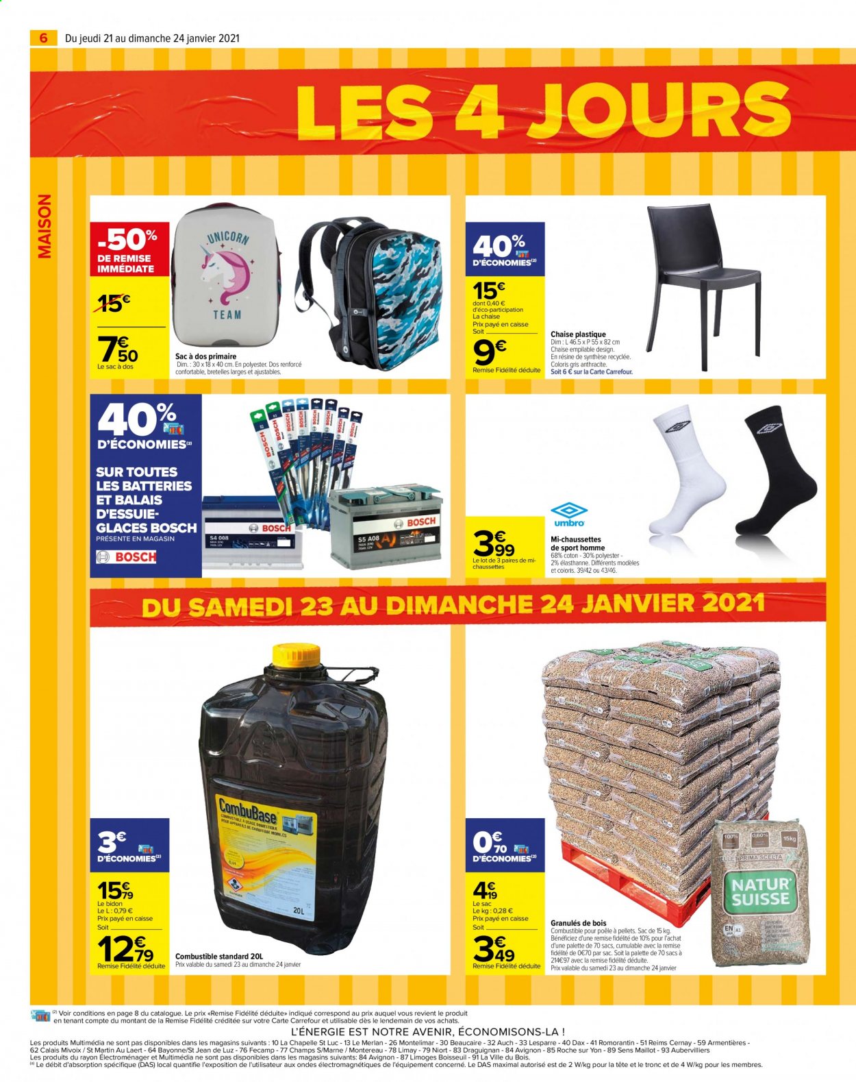 Catalogue Carrefour Hypermarchés - 21/01/2021 - 24/01/2021. Page 6