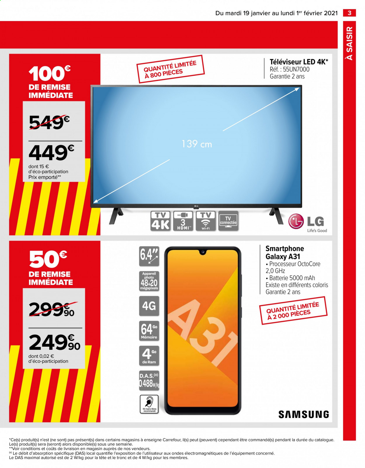 Catalogue Carrefour Hypermarchés - 19/01/2021 - 01/02/2021. Page 3