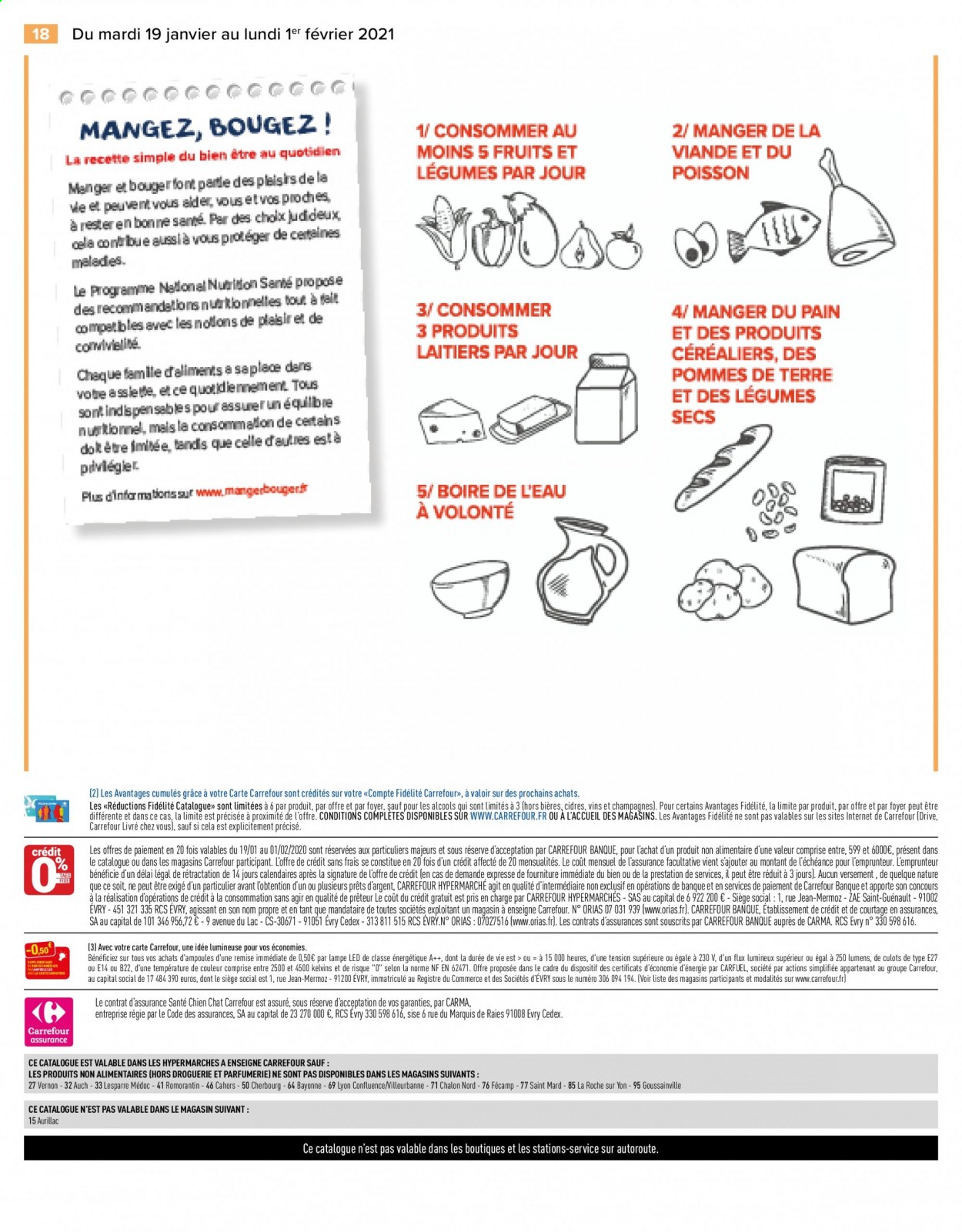 Catalogue Carrefour Hypermarchés - 19/01/2021 - 01/02/2021. Page 20