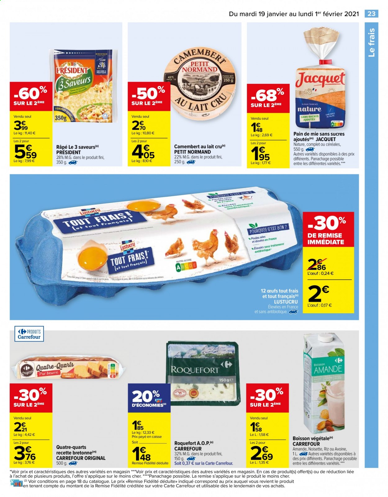 Catalogue Carrefour Hypermarchés - 19/01/2021 - 01/02/2021. Page 25