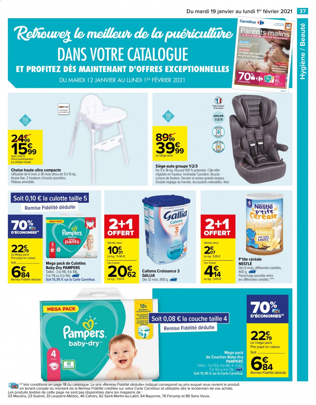 Catalogue Carrefour Hypermarchés - 19/01/2021 - 01/02/2021. Page 39