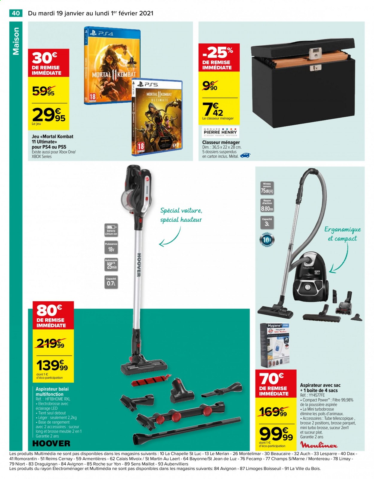 Catalogue Carrefour Hypermarchés - 19/01/2021 - 01/02/2021. Page 42