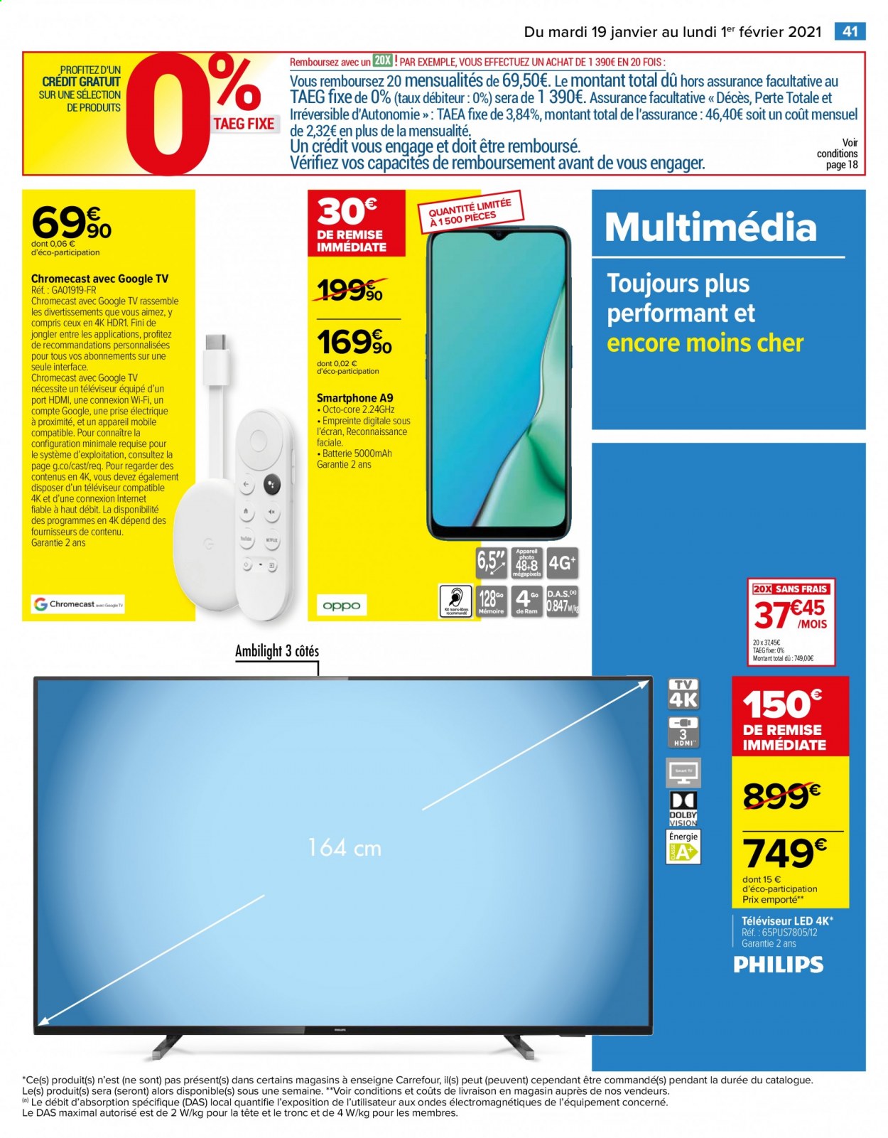 Catalogue Carrefour Hypermarchés - 19/01/2021 - 01/02/2021. Page 43