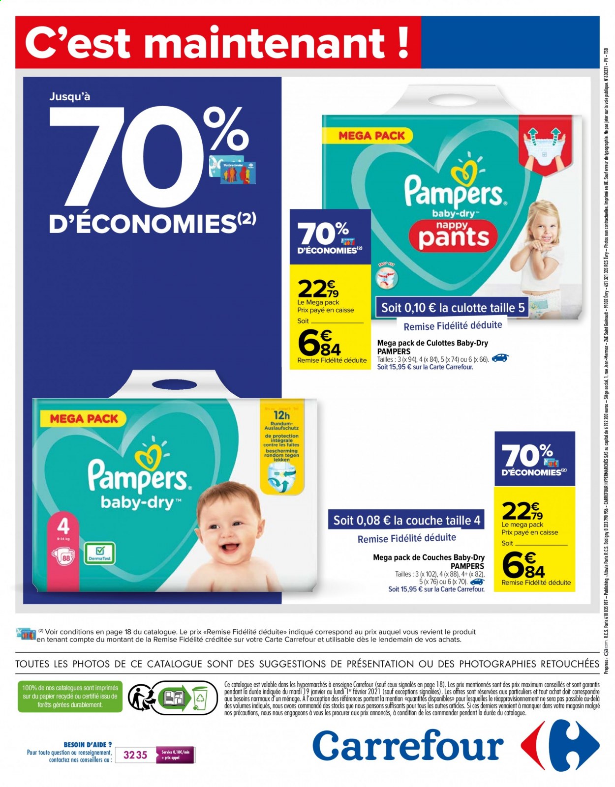 Catalogue Carrefour Hypermarchés - 19/01/2021 - 01/02/2021. Page 46