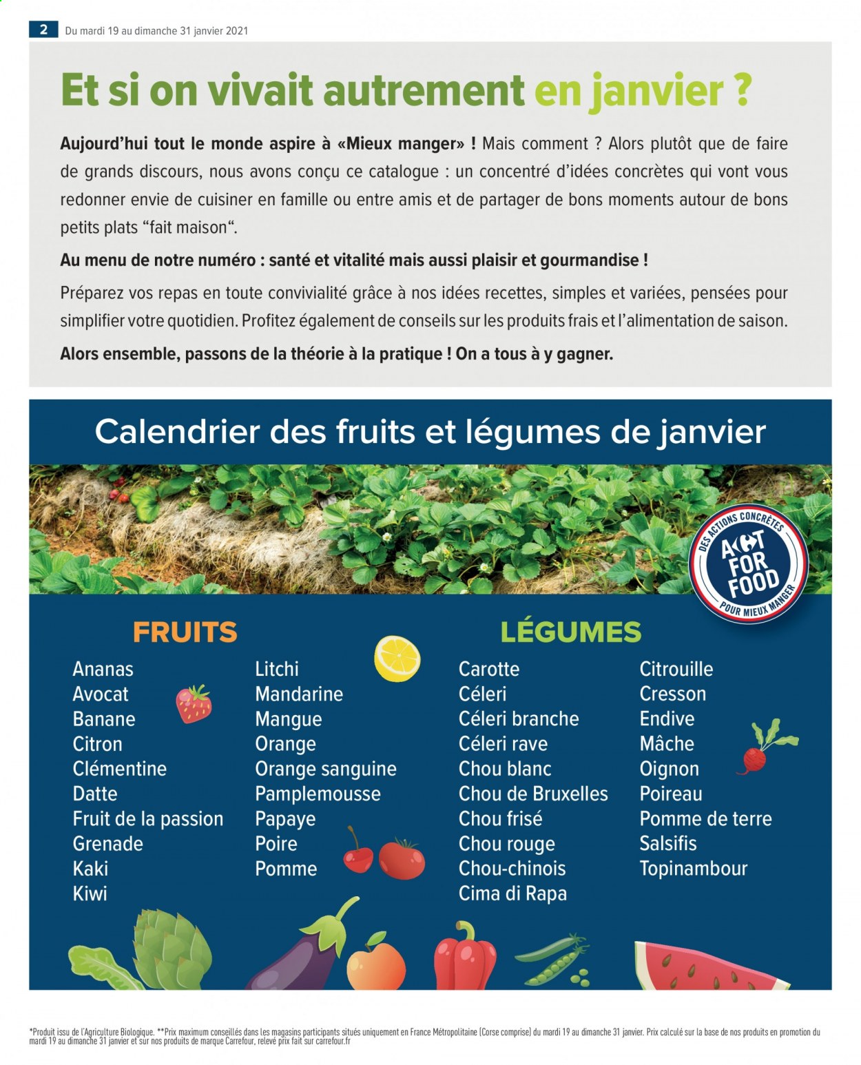 Catalogue Carrefour Market - 19/01/2021 - 31/01/2021. Page 2