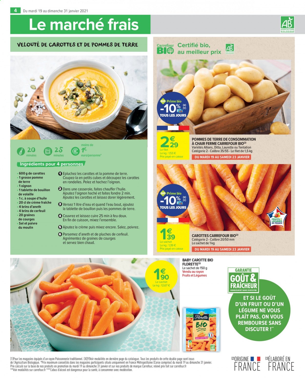 Catalogue Carrefour Market - 19/01/2021 - 31/01/2021. Page 4