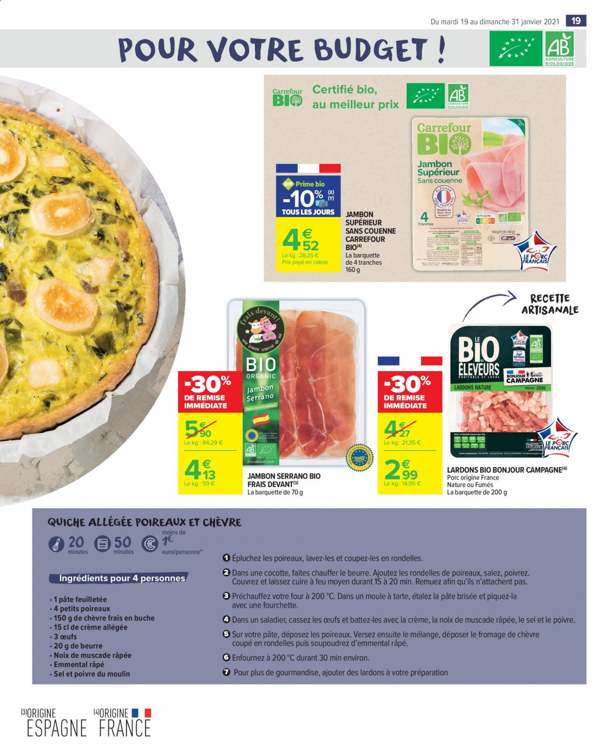 Catalogue Carrefour Market - 19/01/2021 - 31/01/2021. Page 19