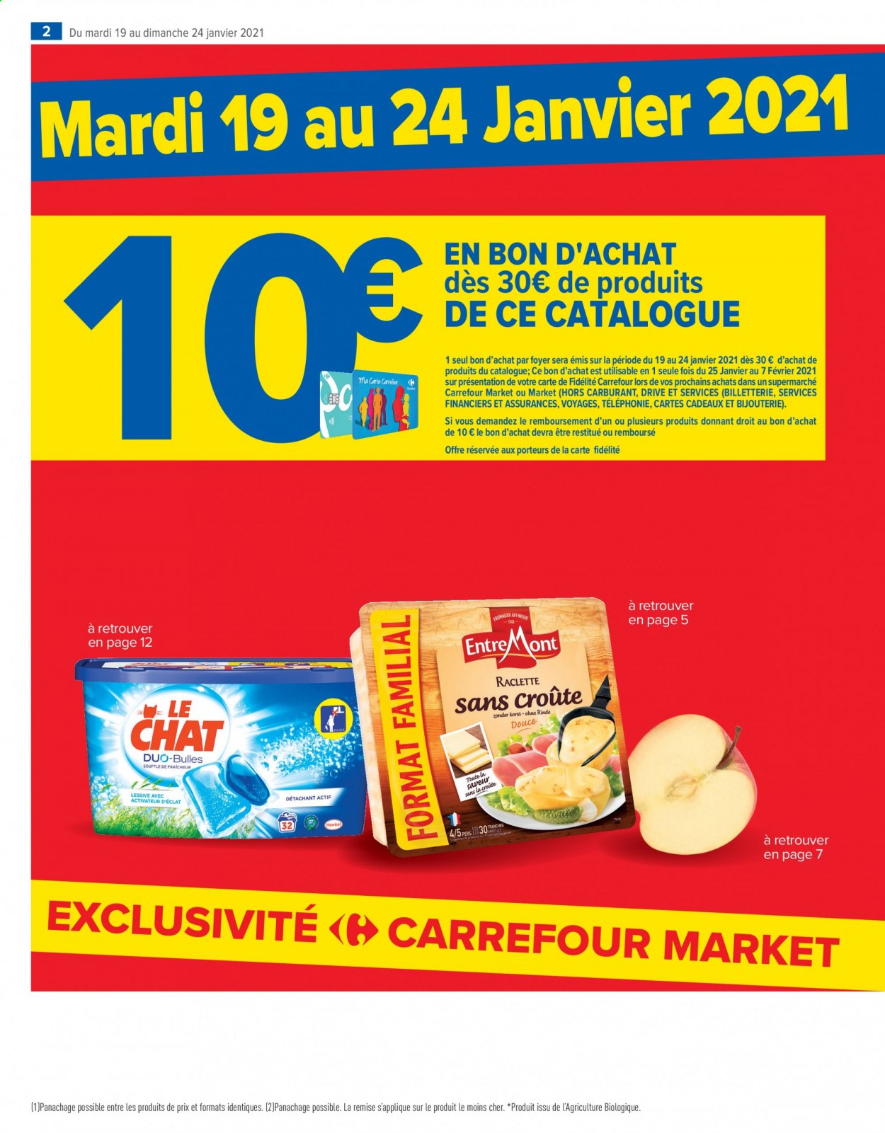 thumbnail - Catalogue Carrefour Market - 19/01/2021 - 24/01/2021.