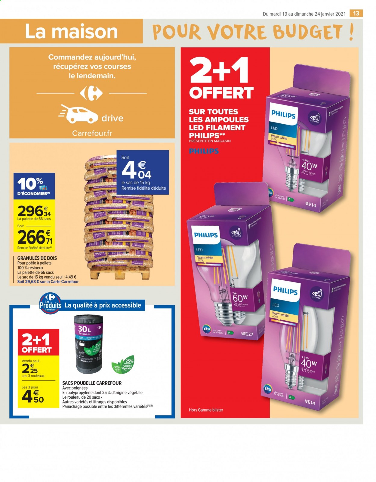 Catalogue Carrefour Market - 19/01/2021 - 24/01/2021. Page 13