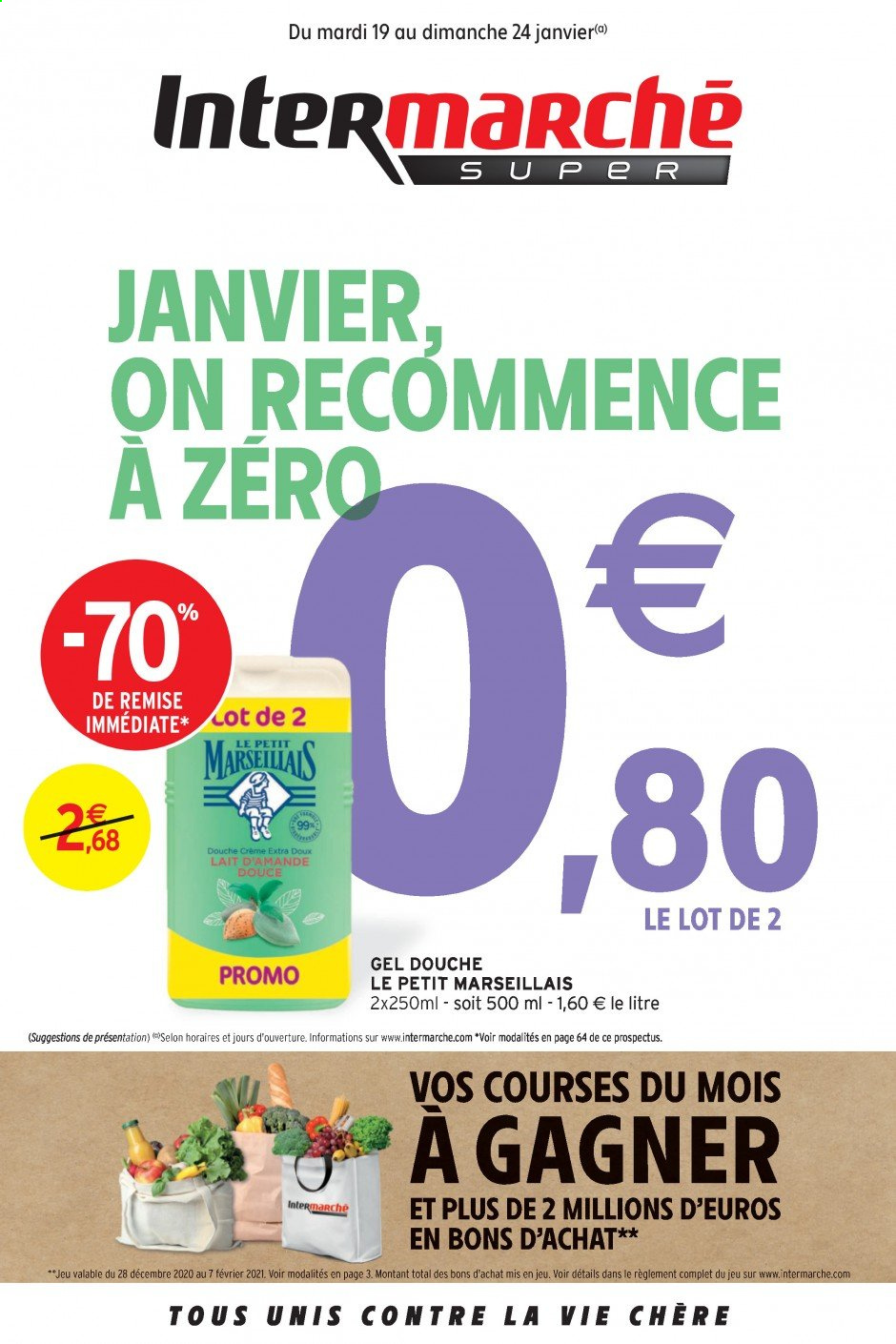 Catalogue Intermarché Super - 19/01/2021 - 24/01/2021. Page 1