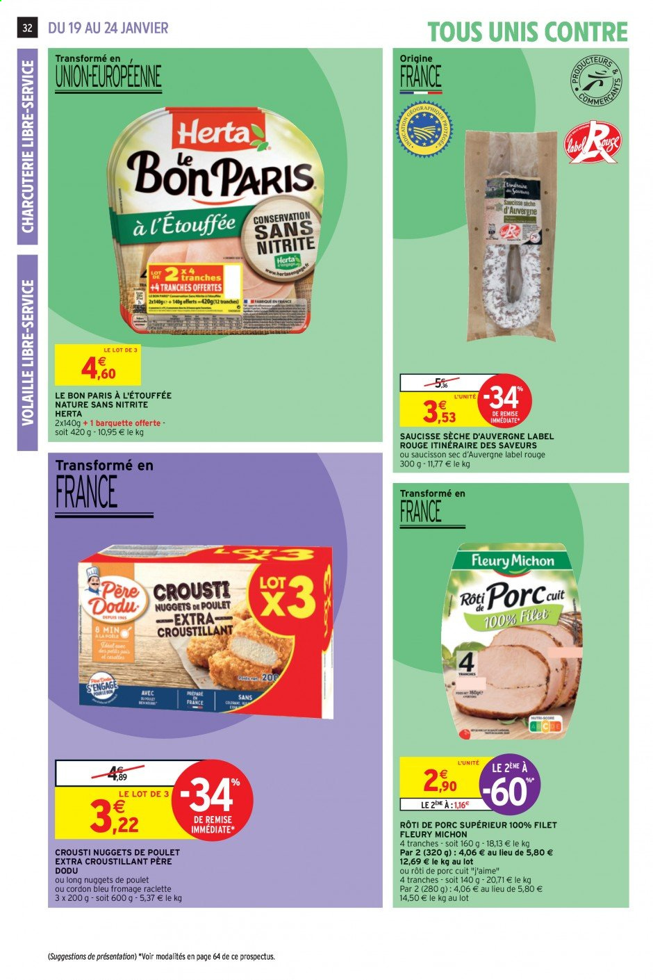 Catalogue Intermarché Super - 19/01/2021 - 24/01/2021. Page 32