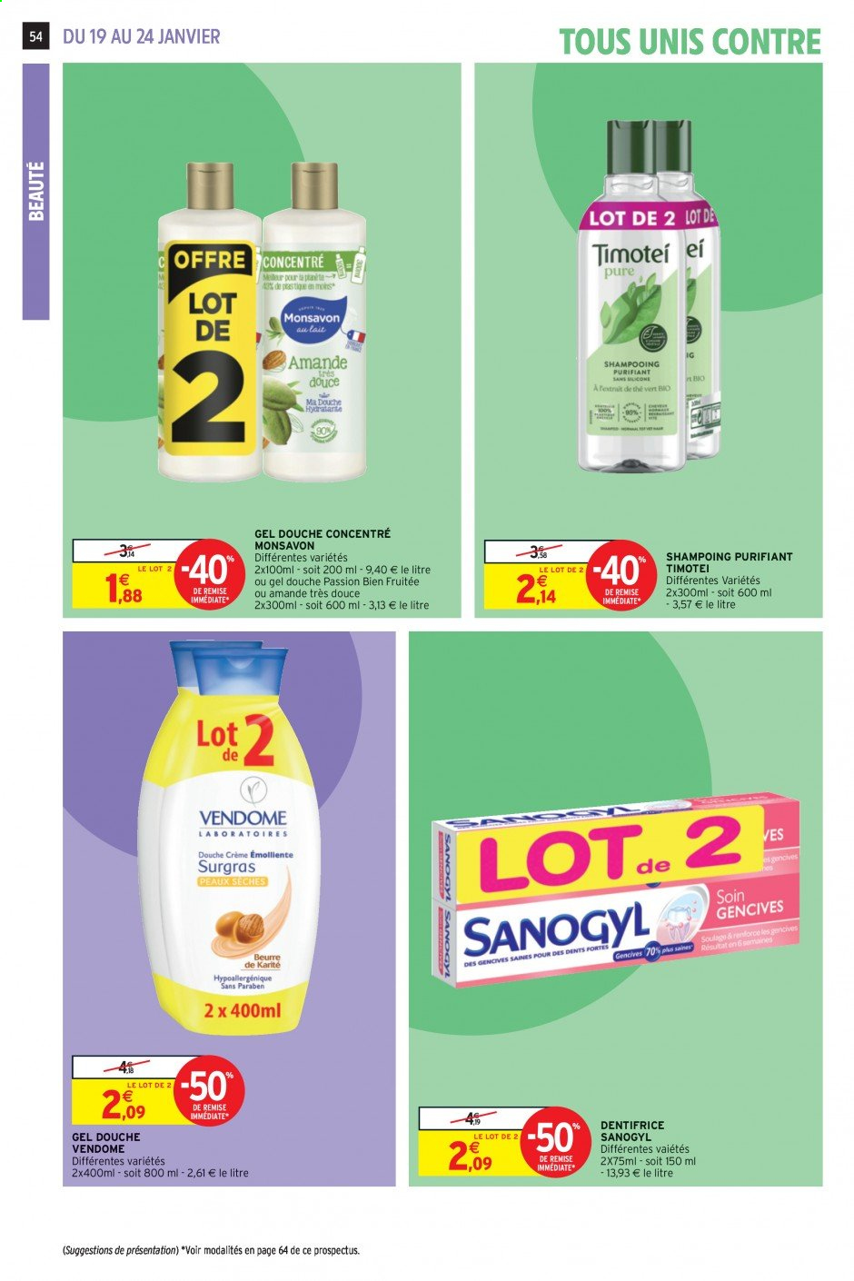 Catalogue Intermarché Super - 19/01/2021 - 24/01/2021. Page 54