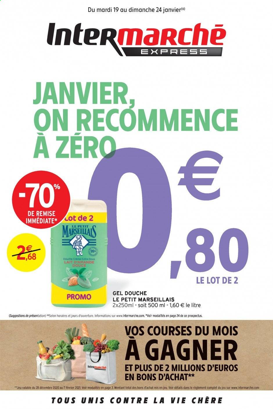 Catalogue Intermarché Express - 19/01/2021 - 24/01/2021. Page 1